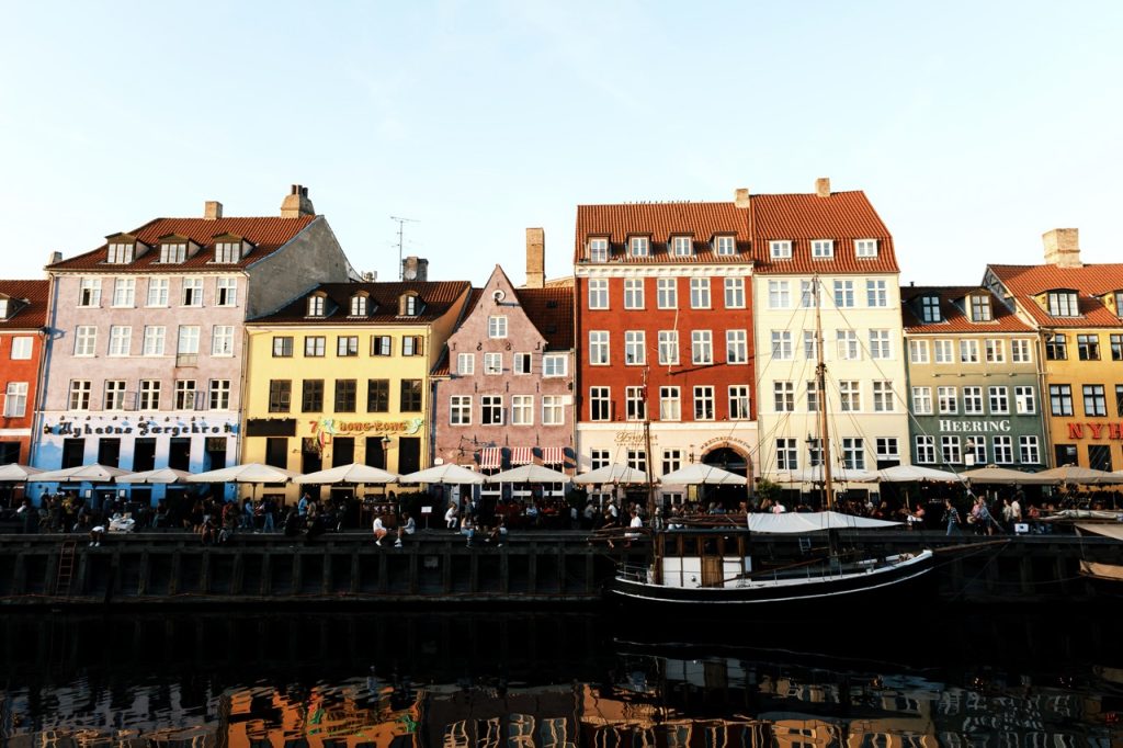 Nyhavn, Copenhagen, on a September evening