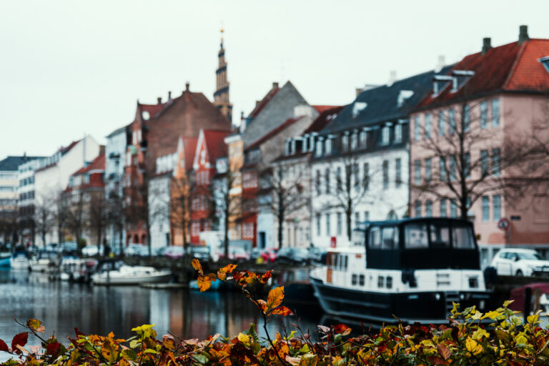 Photo of Christianshavn, Copenhagen, in the autumn
