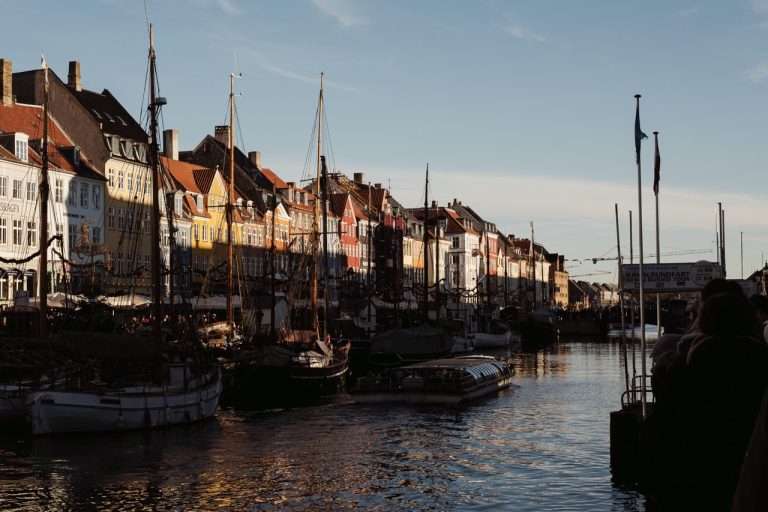 Nyhavn Tourists Waiting for Boat, Copenhagen