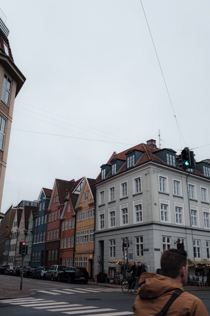 Photo of a street scene in Copenhagen