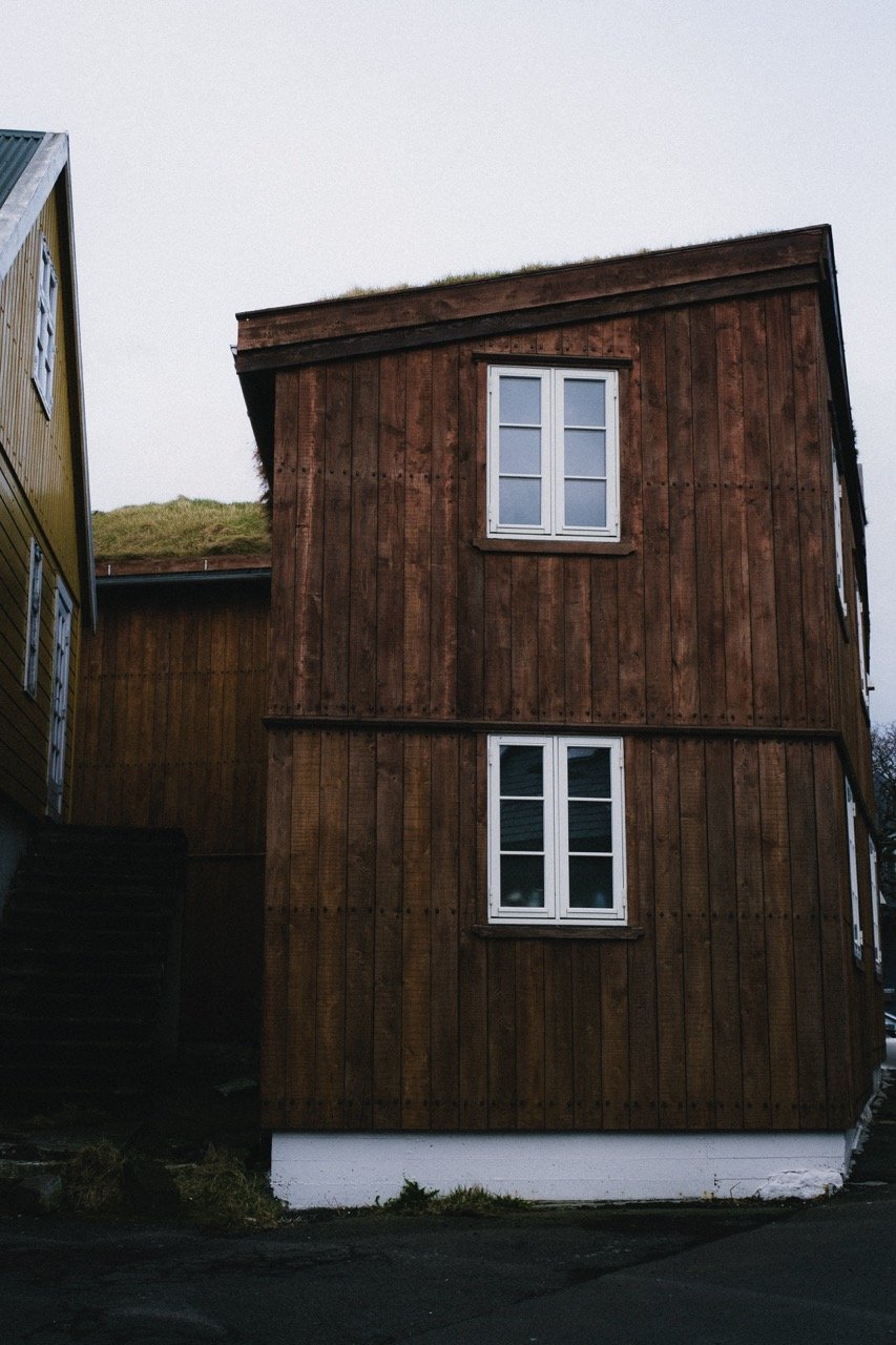 An old house in Tórshavn, Faroe Islands
