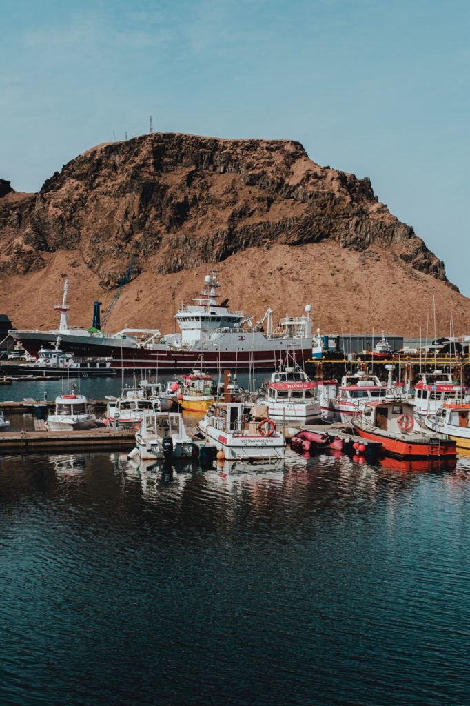 A harbour in the Westman Islands