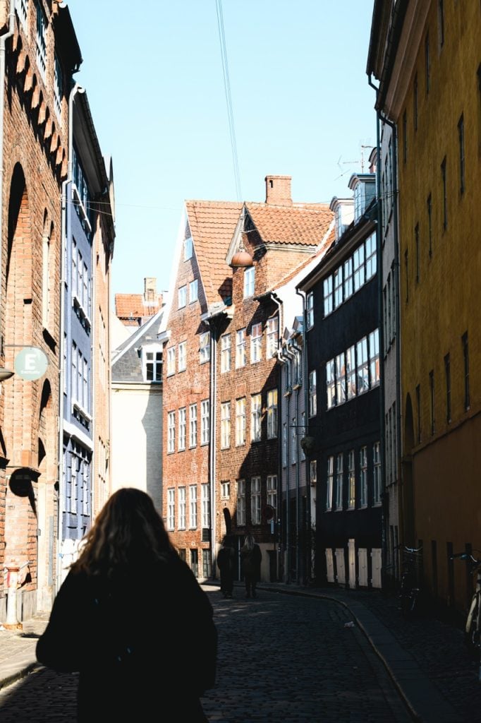 A sunny day at Magstræde, Copenhagen