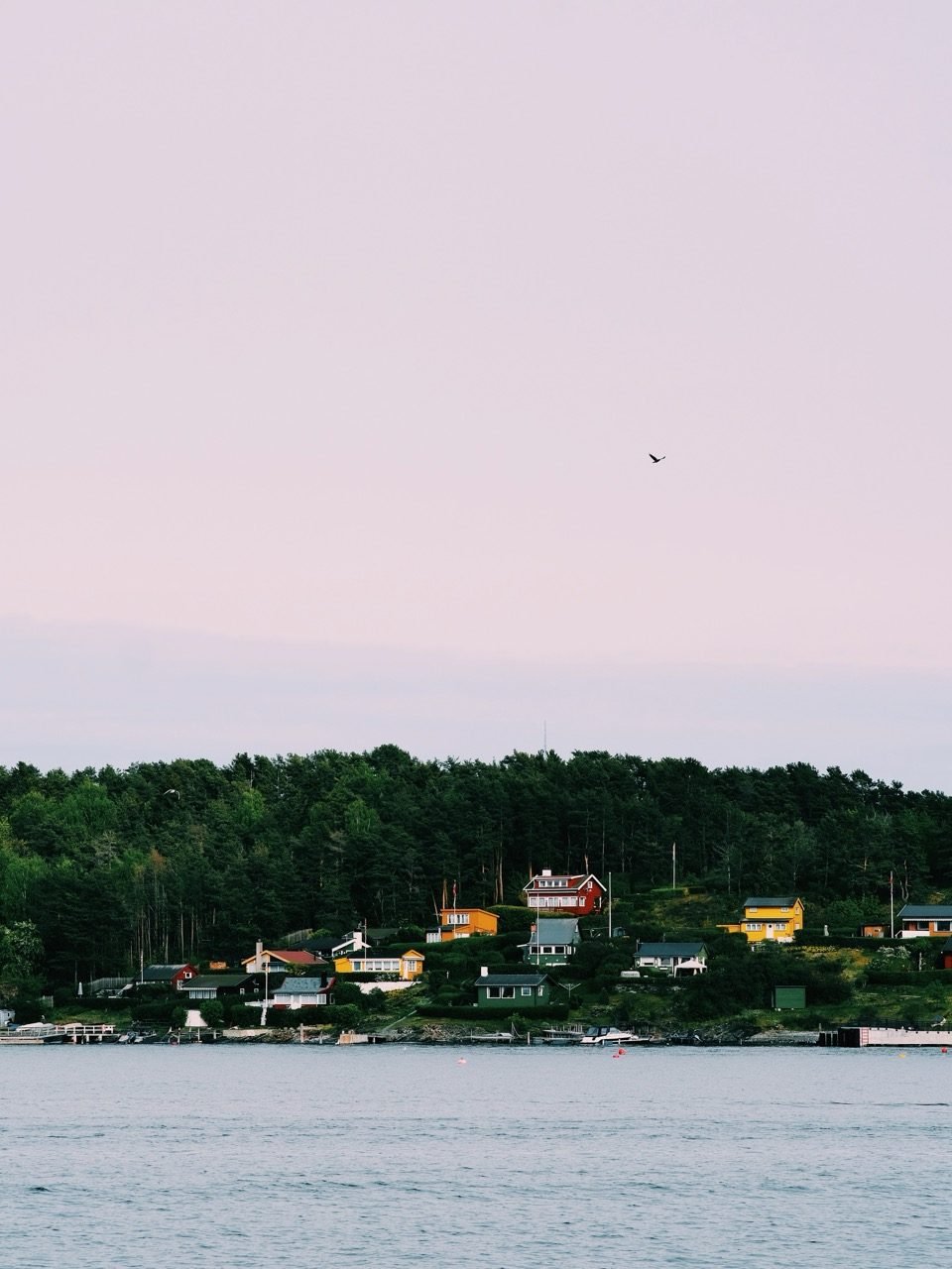 An island view of Oslo, Norway