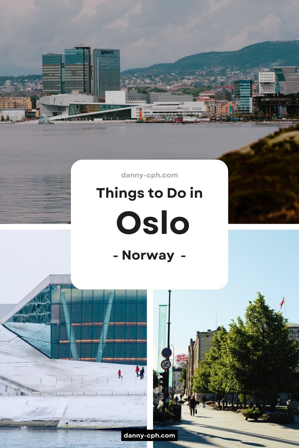 Pinterest post for an Oslo travel guide