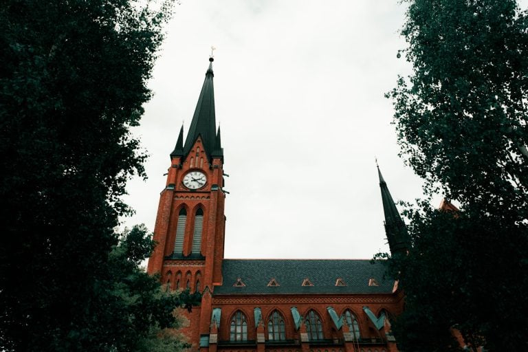 A church in Sundsvall, Sweden