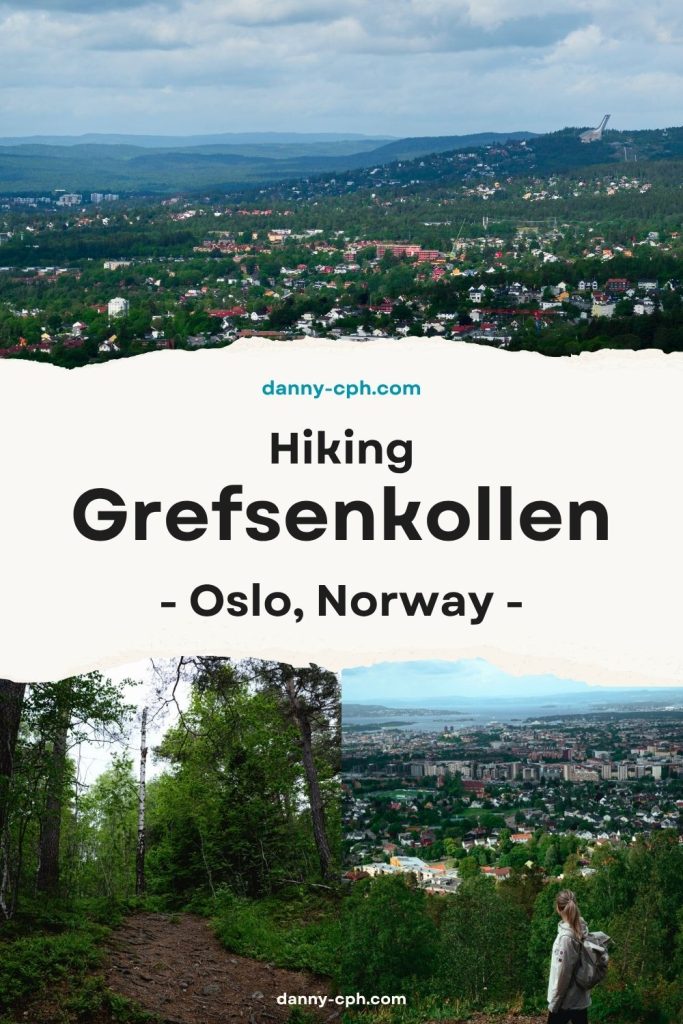Pin for Grefsenkollen hike in Oslo, Norway