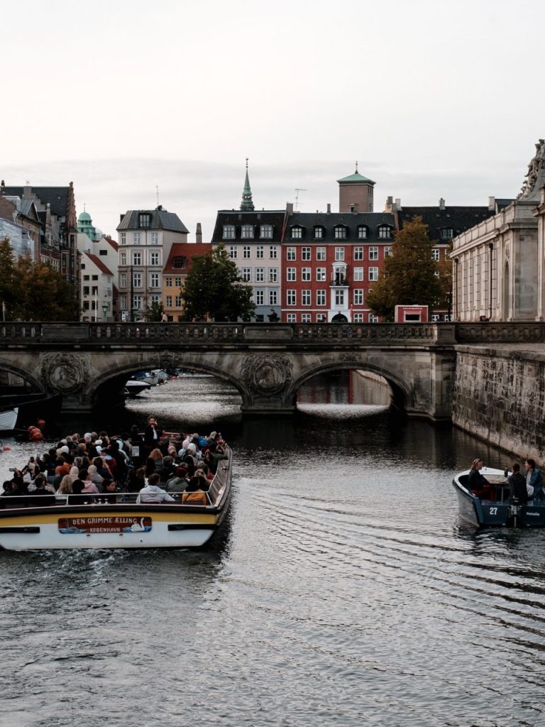 Slotsholmen, Copenhagen, during autumn