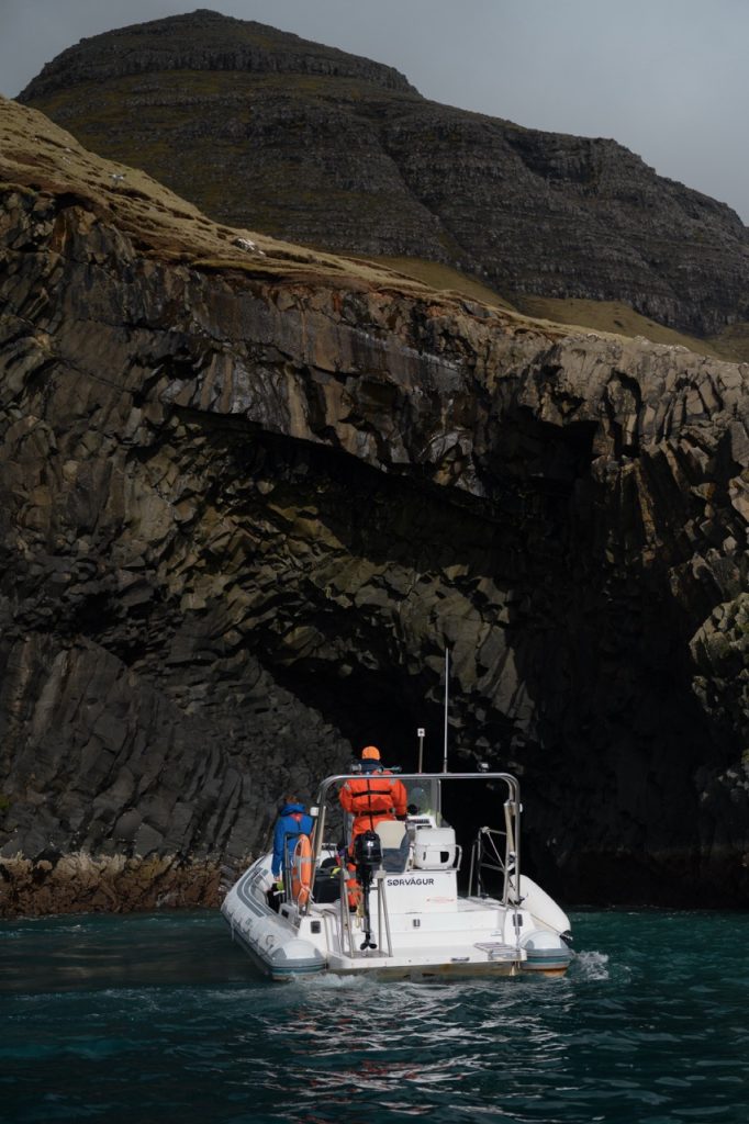 A boat trip in the Faroe Islands