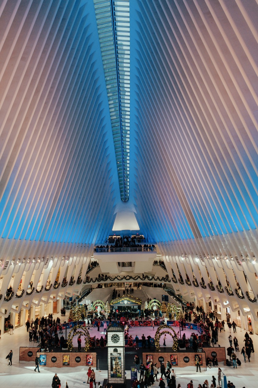 The interior of Westfield NYC